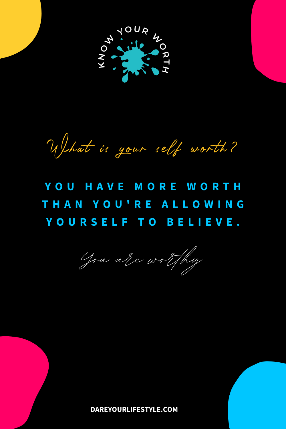 Know your Self Worth Quotes (1)