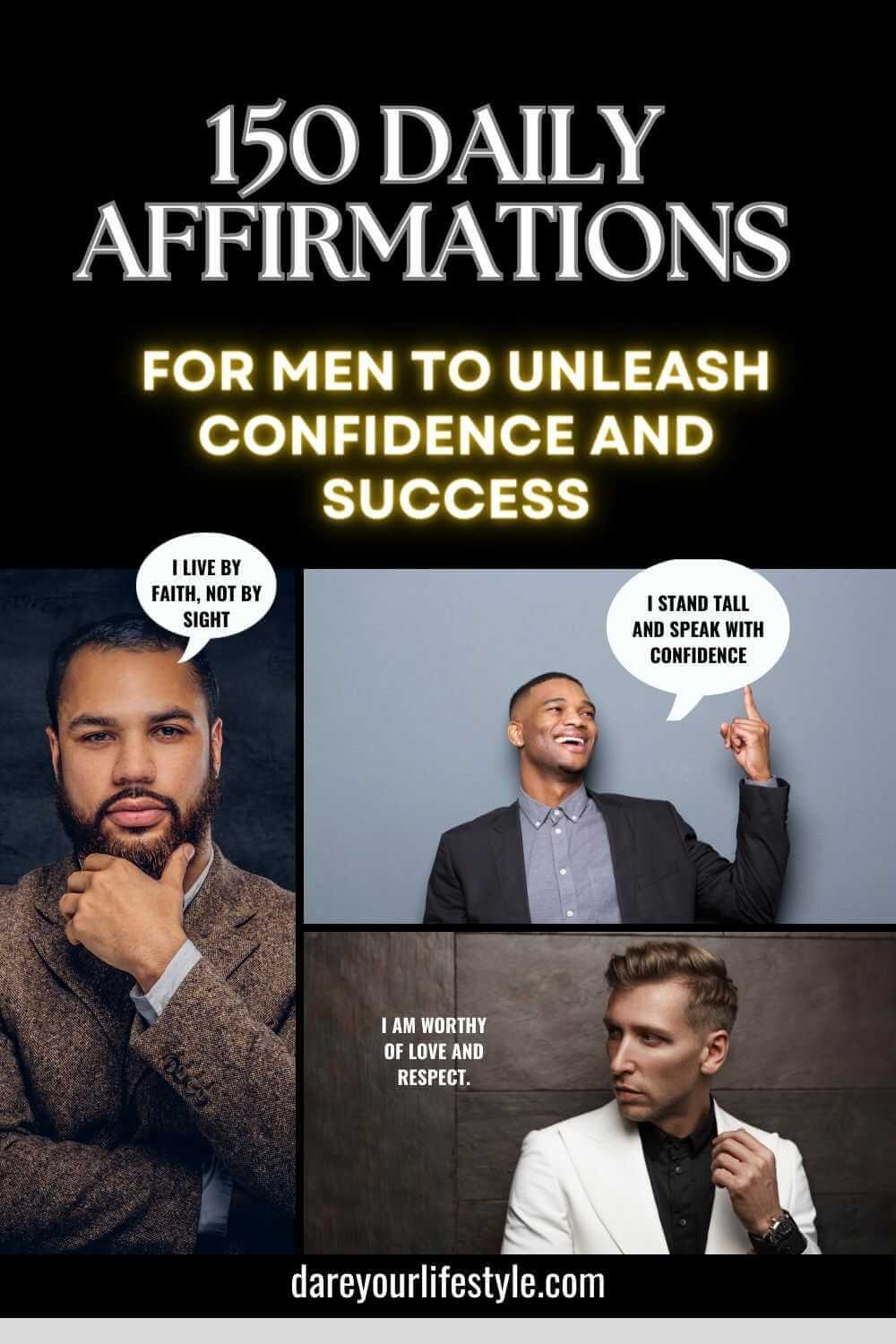 positive daily affirmations for men