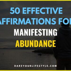 Affirmations for Manifesting Abundance