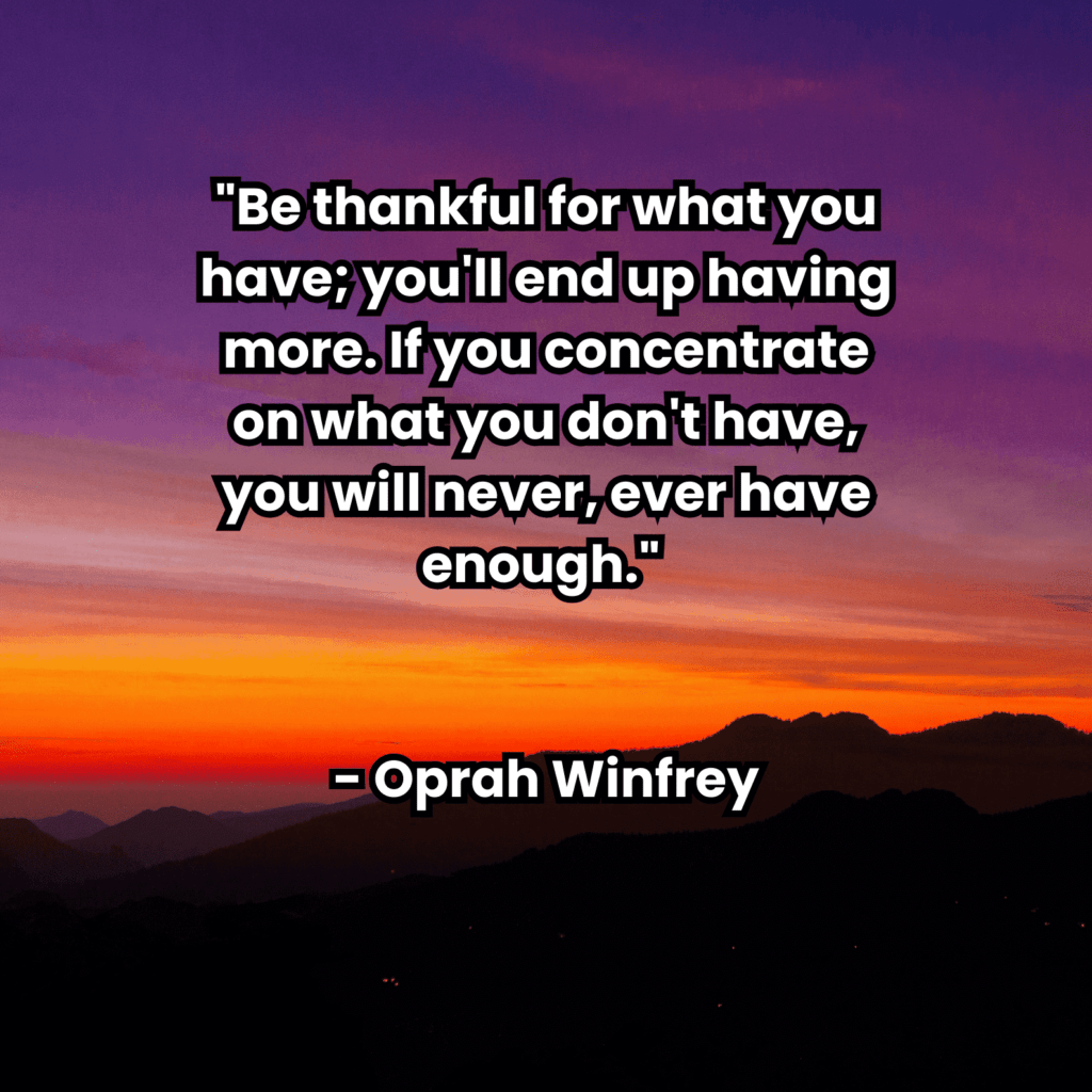 Quotes that promote gratitude