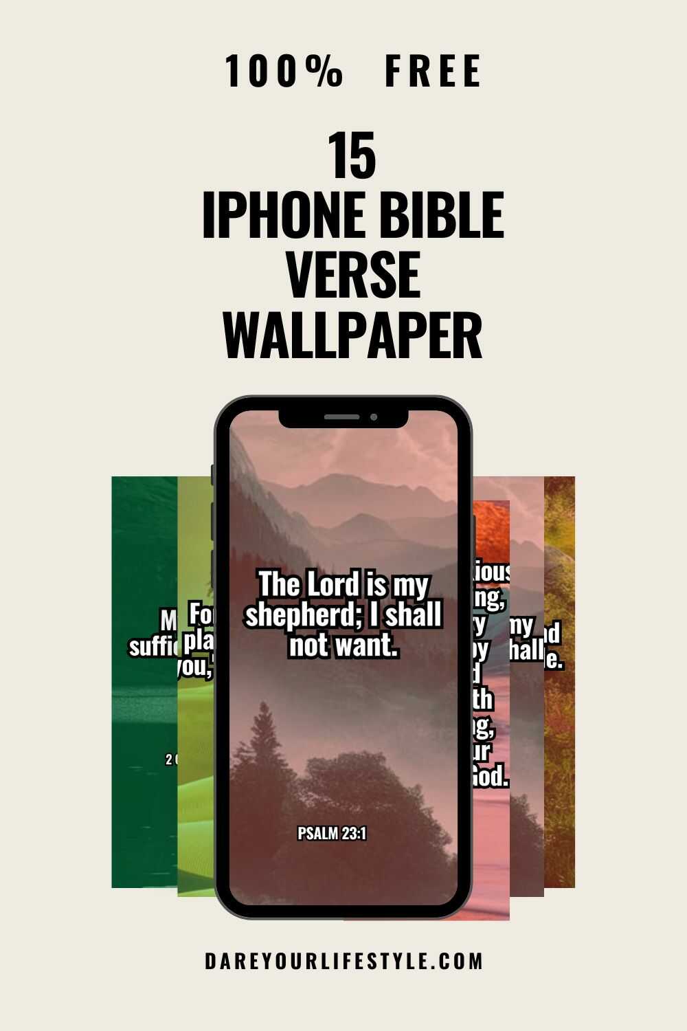 Mobile and desktop bible verse wallpapers