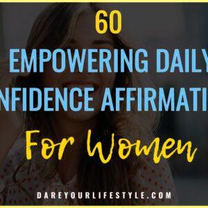 Confidence Affirmations For Women