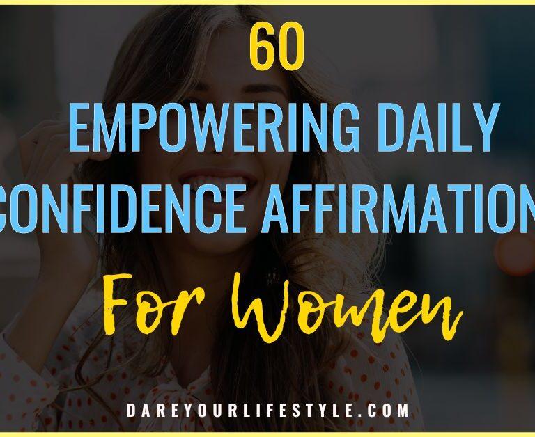 Confidence Affirmations For Women