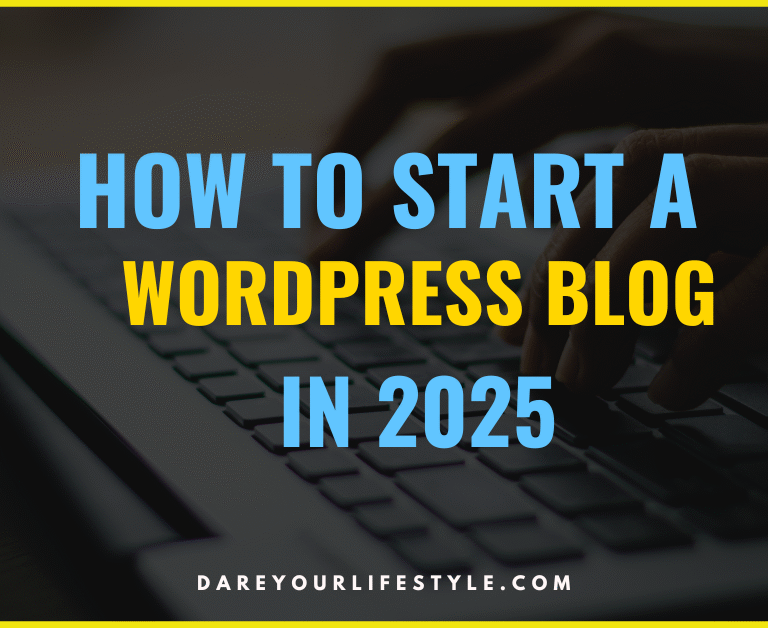 How to Start a WordPress blog in 2025 1 How to Start a WordPress blog in 2025