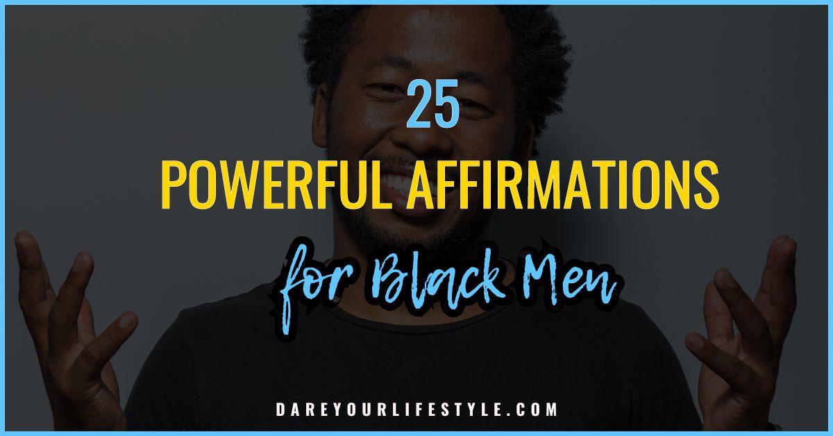 affirmations for black men