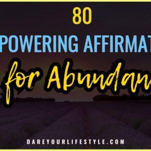 Affirmations for Abundance