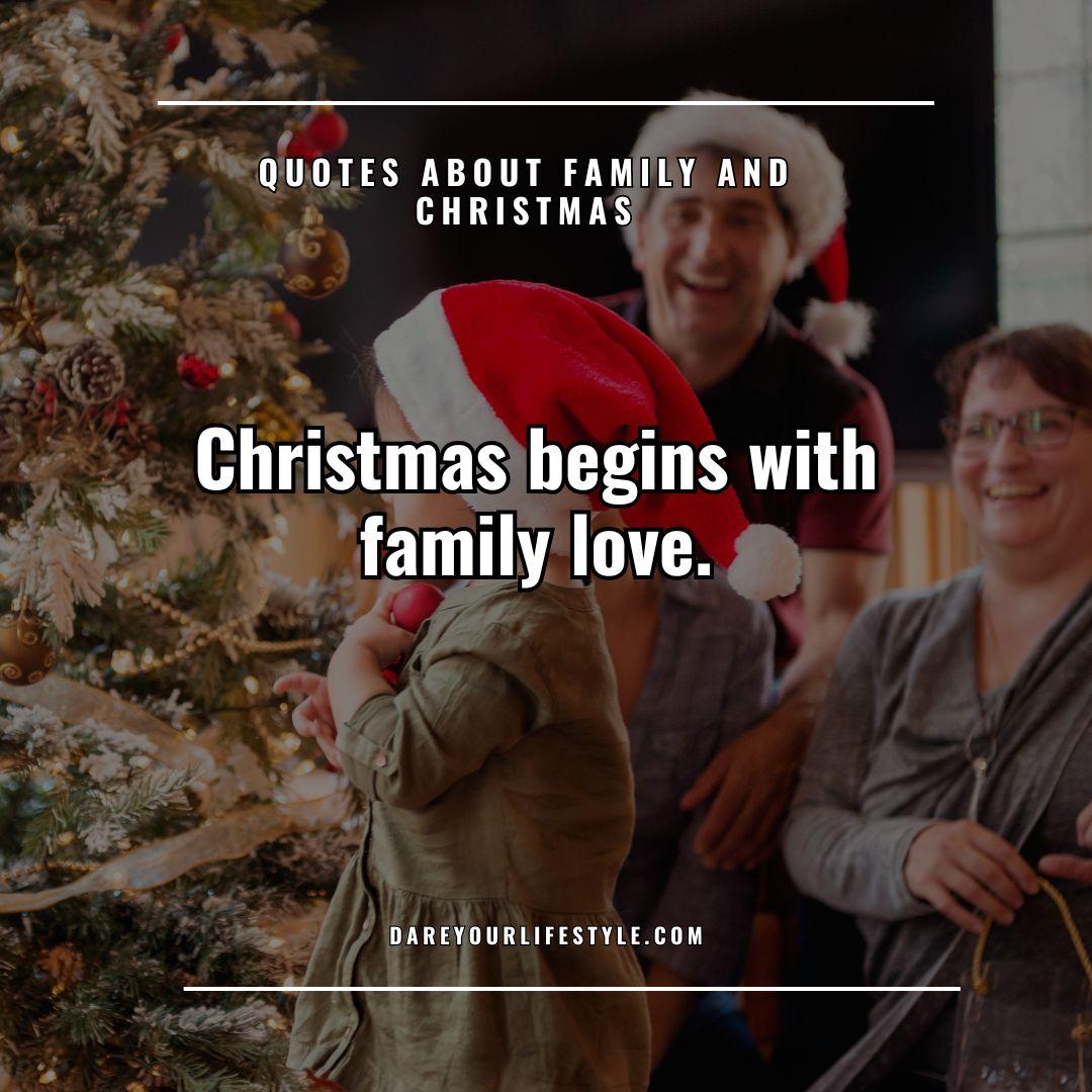 Quotes About Family and Christmas