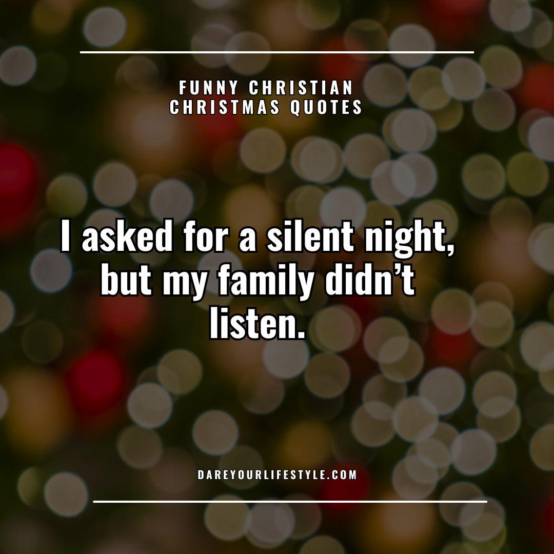 Funny Christian Christmas Quotes