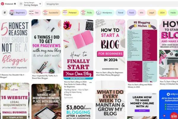 how to use pinterest as a newbie blogger