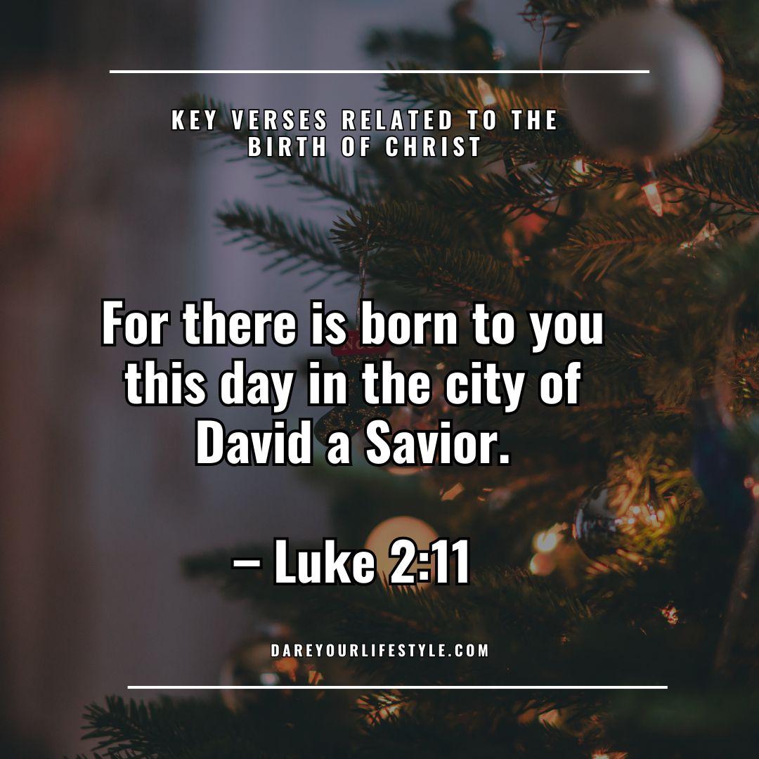 Bible Verses Related to the Birth of Christ