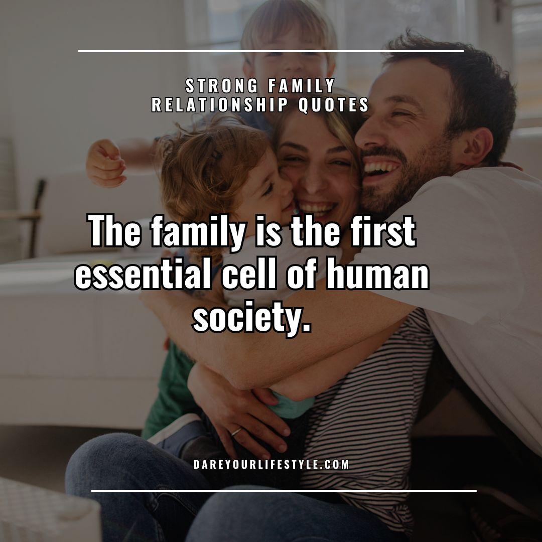 Strong Family Relationship Quotes