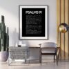 protection psalm art print