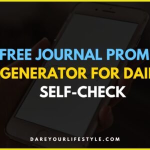 Free Journal Prompt Generator
