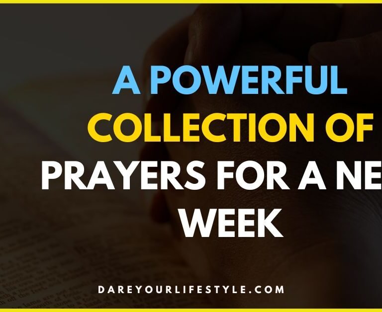 Prayers for a New Week