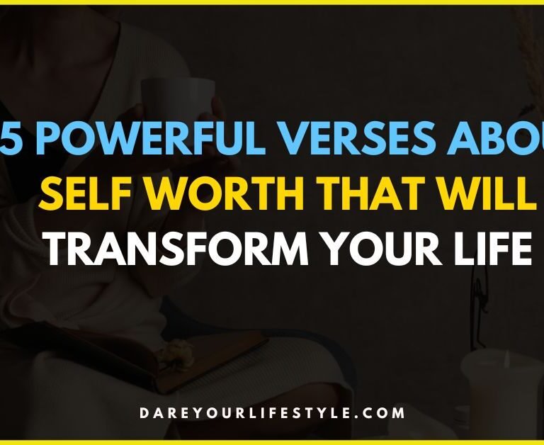 Verses About Self Worth