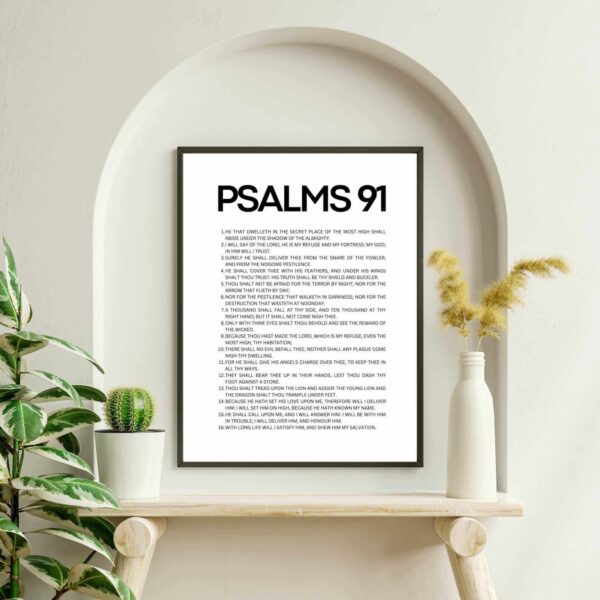 psalms art print