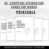 Scripture Affirmation Cards for Women