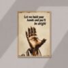 The Hand of God wall art decor