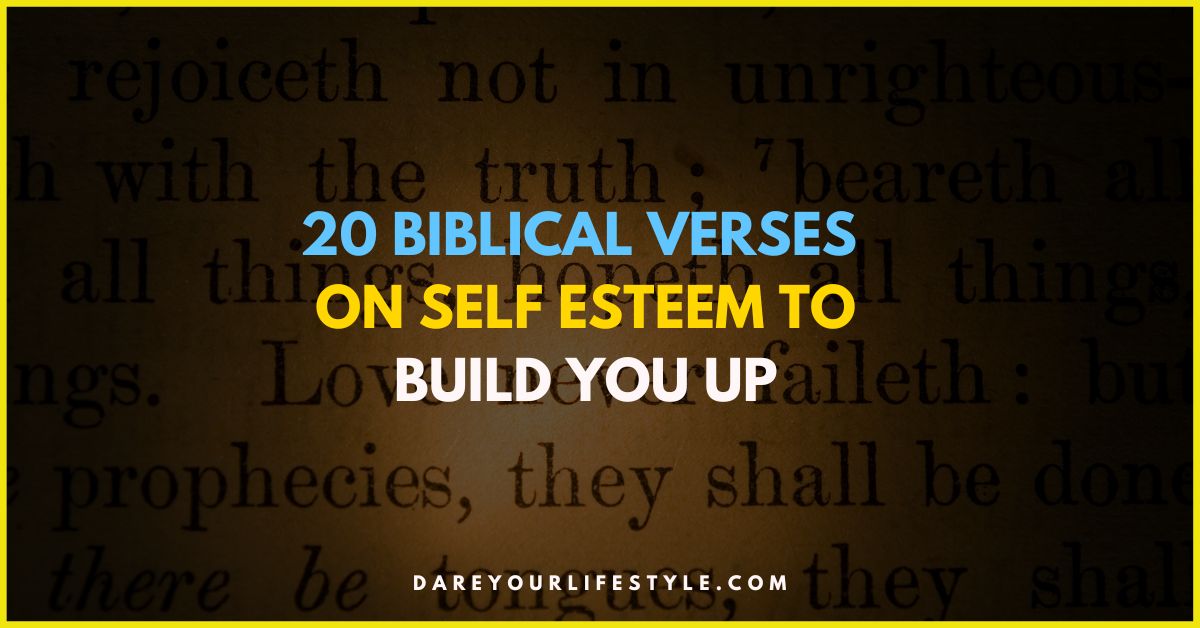 Biblical Verses on Self Esteem