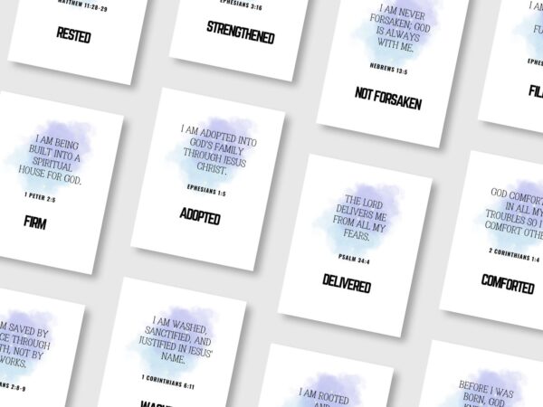 Identity in Christ printable