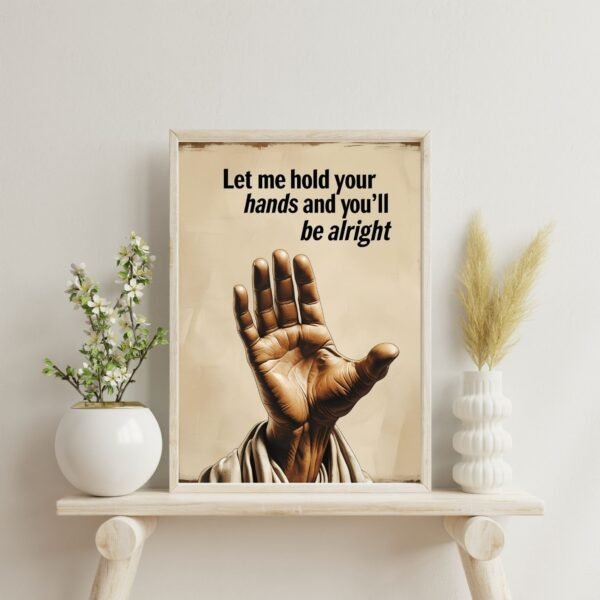 God's hand print