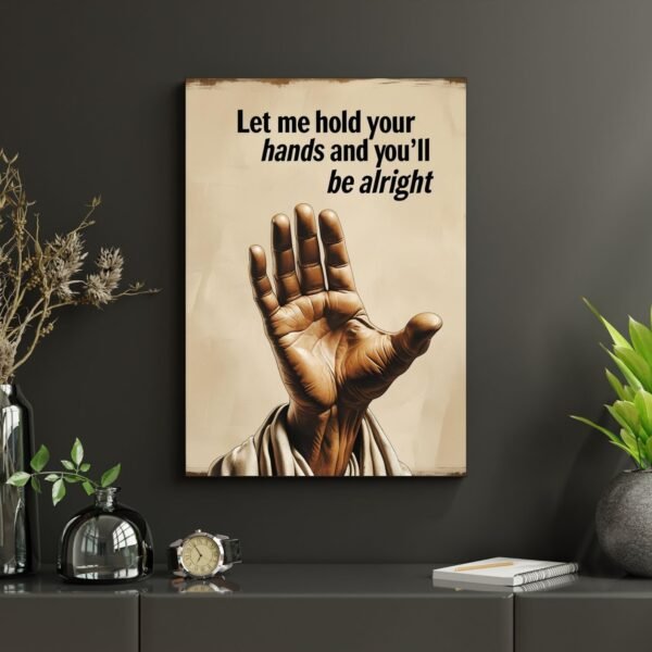 The Hand of God wall art prints