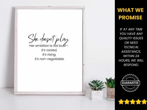 Female Office Wall Art Set