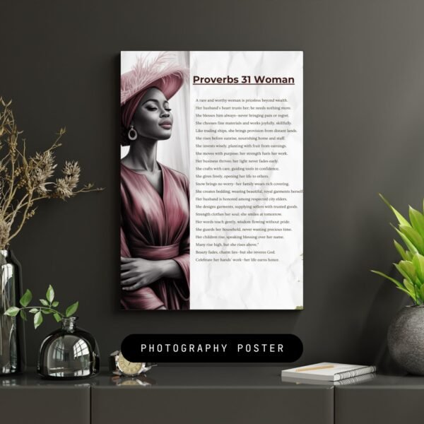 Godly Woman Wall Art Print