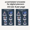 introvert stickers pack sheet introvert stickers pack sheet