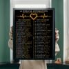 God’s Love Affirmation Wall Art Print | Faith Declaration Artwork | Meaningful Gift for Friends & Family, Christian Home Decor Gift Ideas